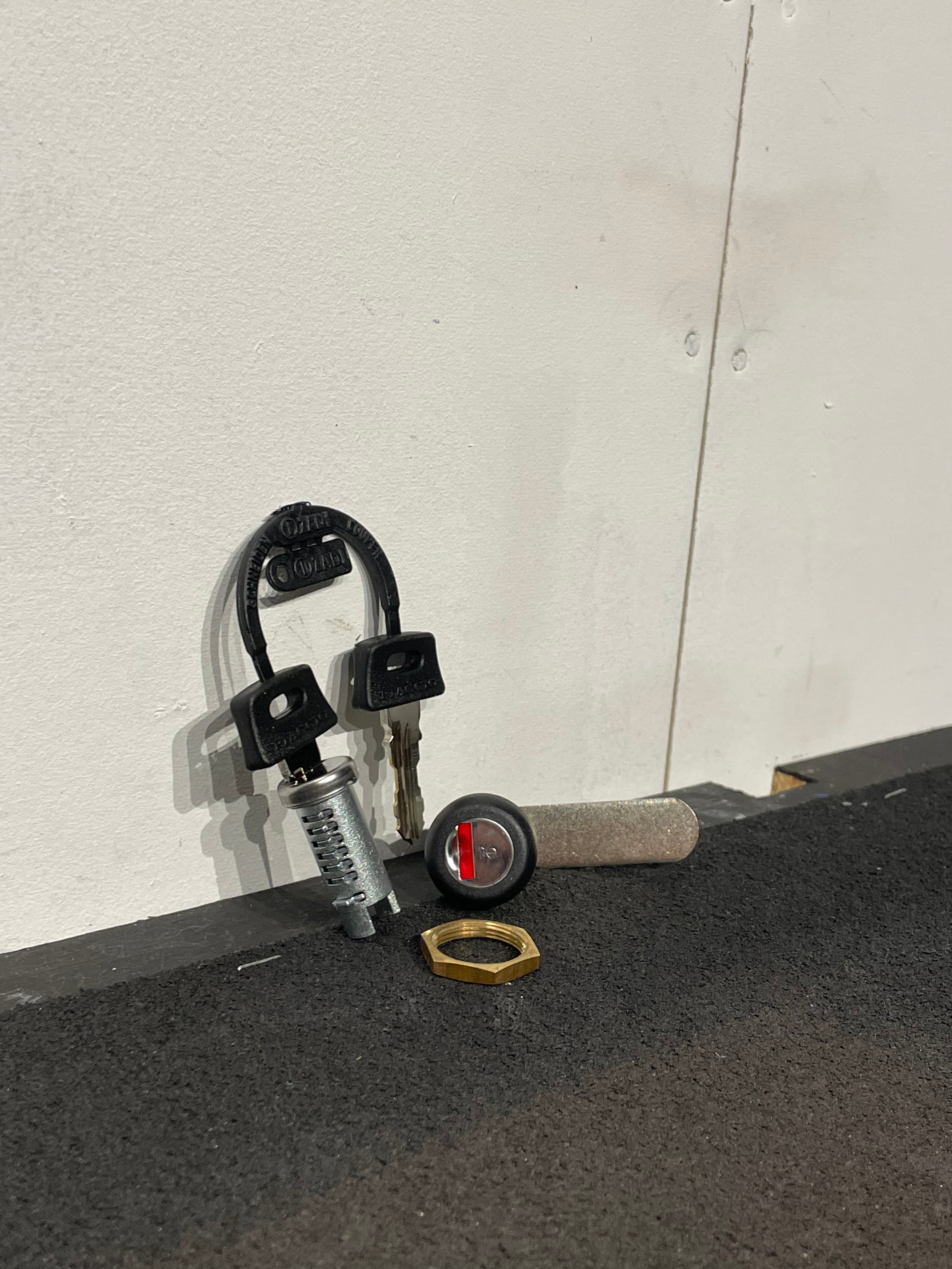 Låssats Tändning & Sidodörr Ape 50