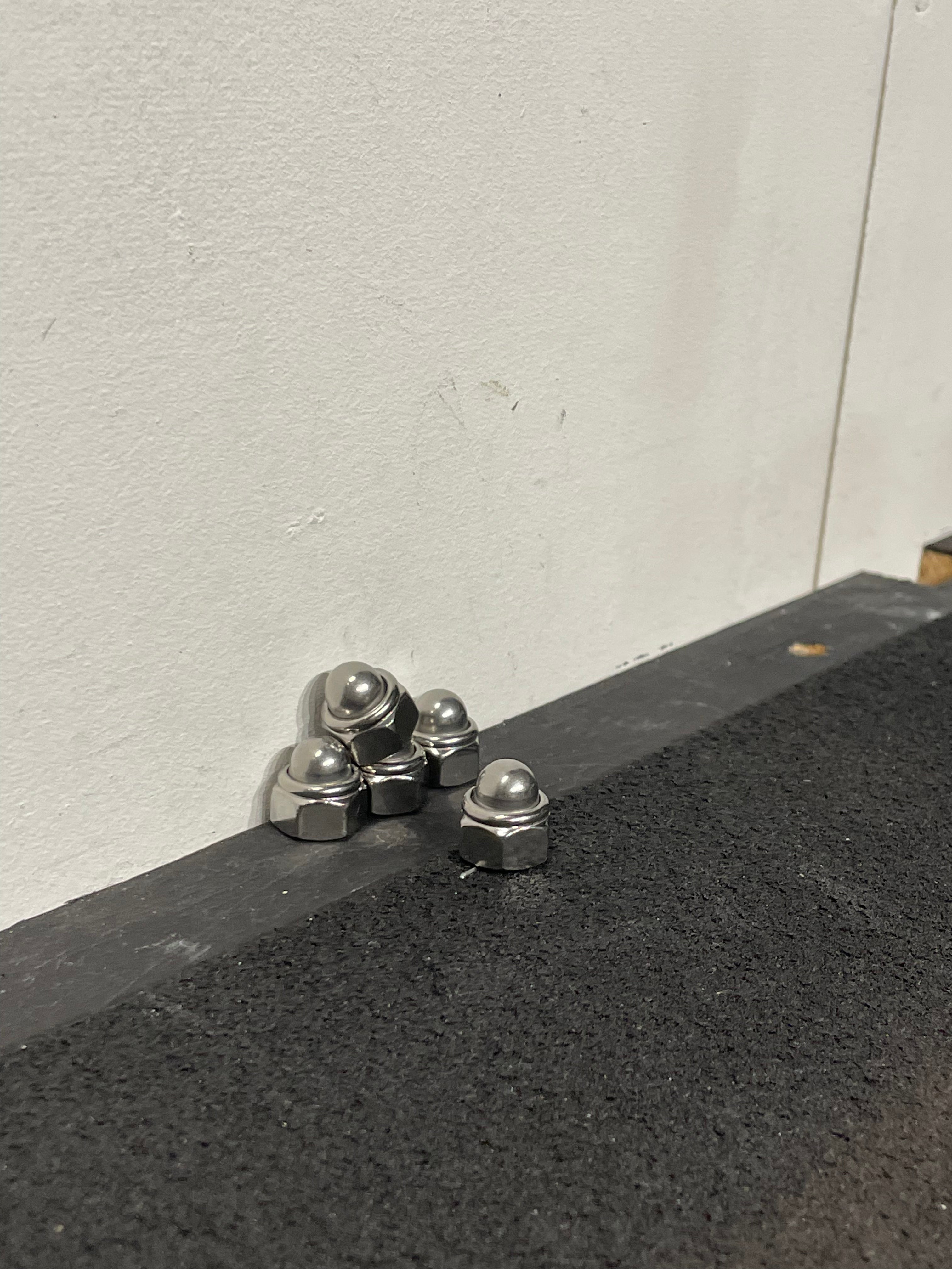 Hjulmutter Rostfri Ape 50