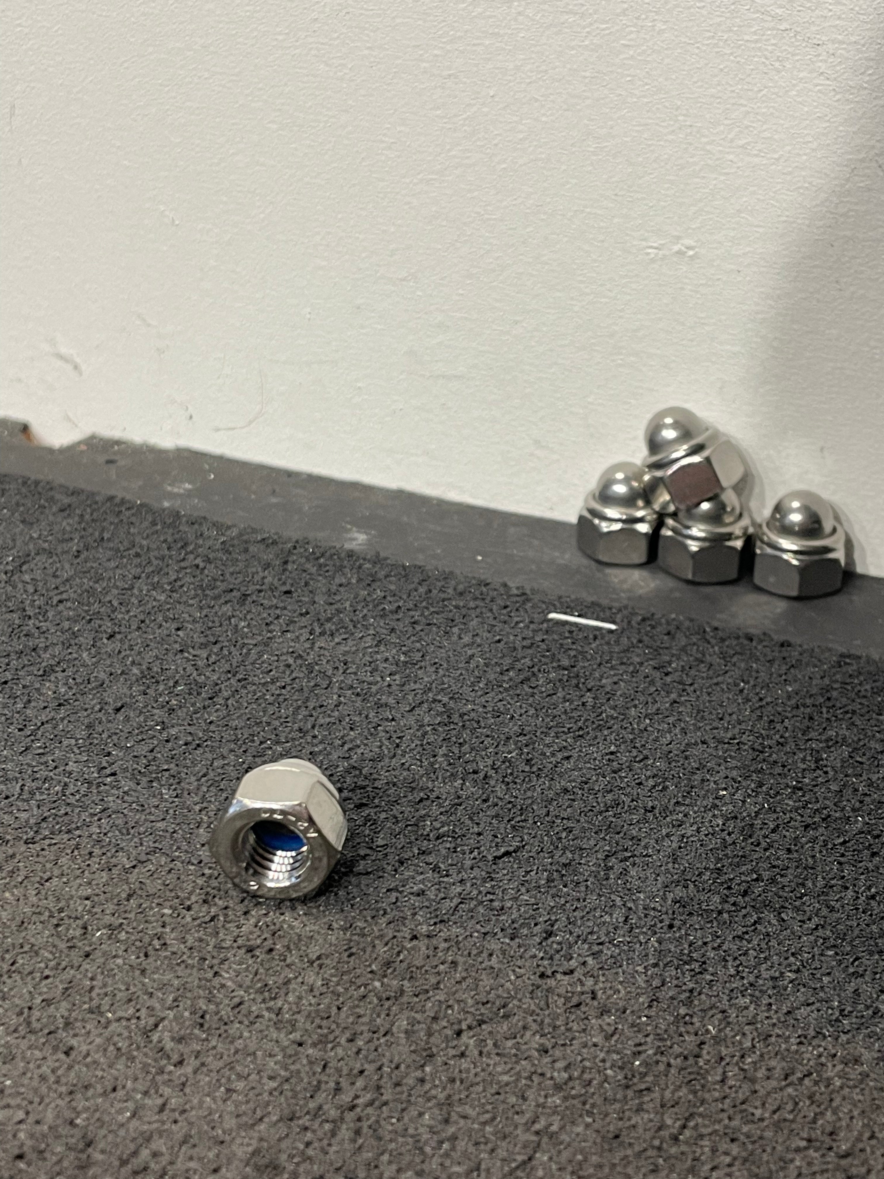 Hjulmutter Rostfri Ape 50