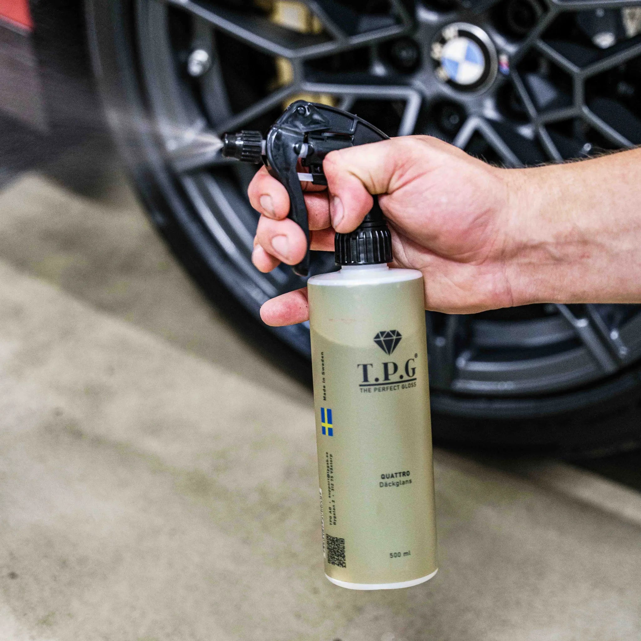 Quattro - Plast &amp; Däckglans 75ml